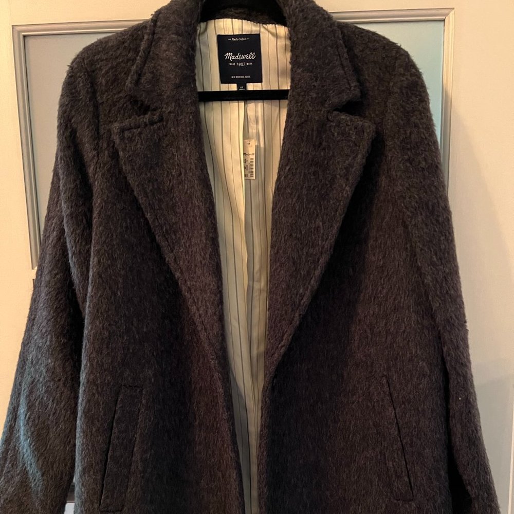 NWT - Madewell Cocoon Coat - Size 12